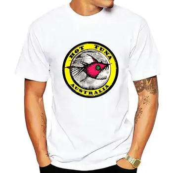 브랜드 남성 티셔츠, 핫 참치, 서핑, 레트로 빈티지, 여름 로고, 서핑, 비치, 디지털 프린트 티셔츠