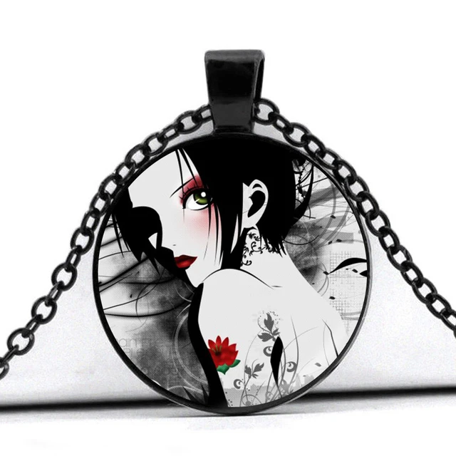 Amazon.com: Anime Nana Pendant Sid Vicious 'R' padlock & chain Necklace Nana  Cosplay Jewelry Gift for Her lovers couple (NN01) : Clothing, Shoes &  Jewelry