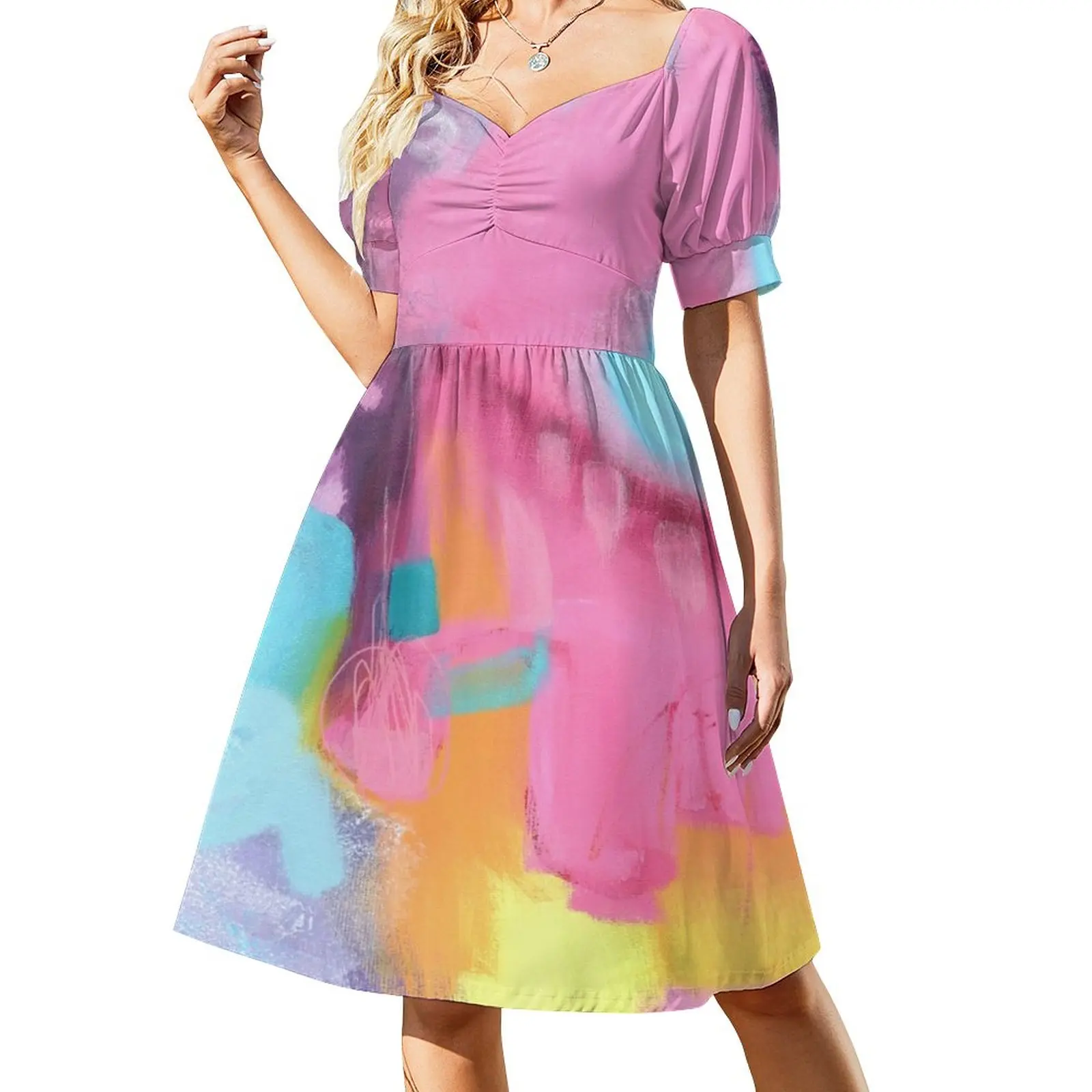 Abstract #4 Sleeveless Dress prom dresses 2023 long sleeve dresses