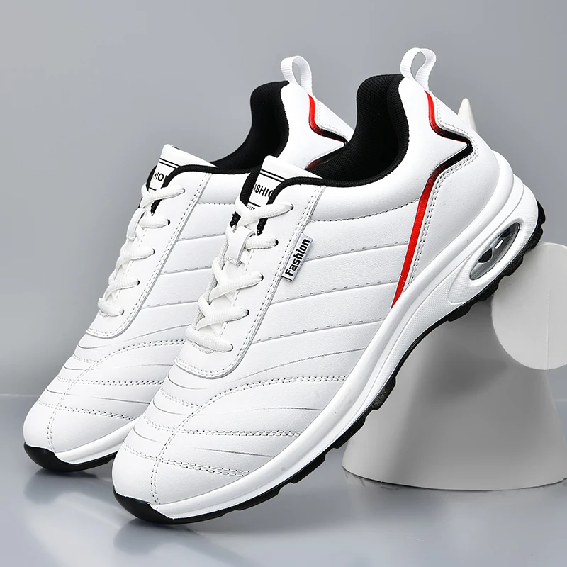 

Men's Air Shoes 2022 Outdoor Non-slip Male Casual Leather Shoes Walking Leisure Footwear Wedges Sneakers Men's Running Sneaker