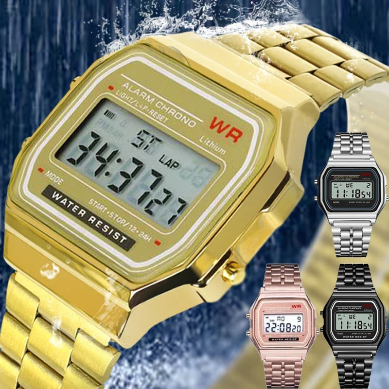 Herren Sportuhr Militär Große Armbanduhr Digital Analog LED Kalender