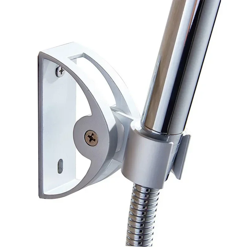 Description Picture 4 of itemHandheld Shower Head Holder Bathroom Wall Mounted Aluminum Drilling Bracket For  Bathroom Fixture Hardware