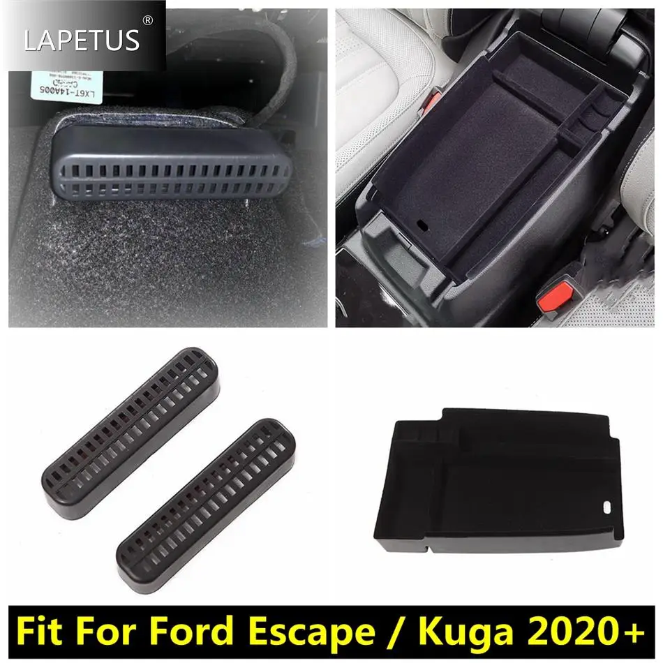 

Seat Under Air Vent Outlet / Armrest Central Control Storage Container Box For Ford Escape / Kuga 2020 - 2023 Car Accessories