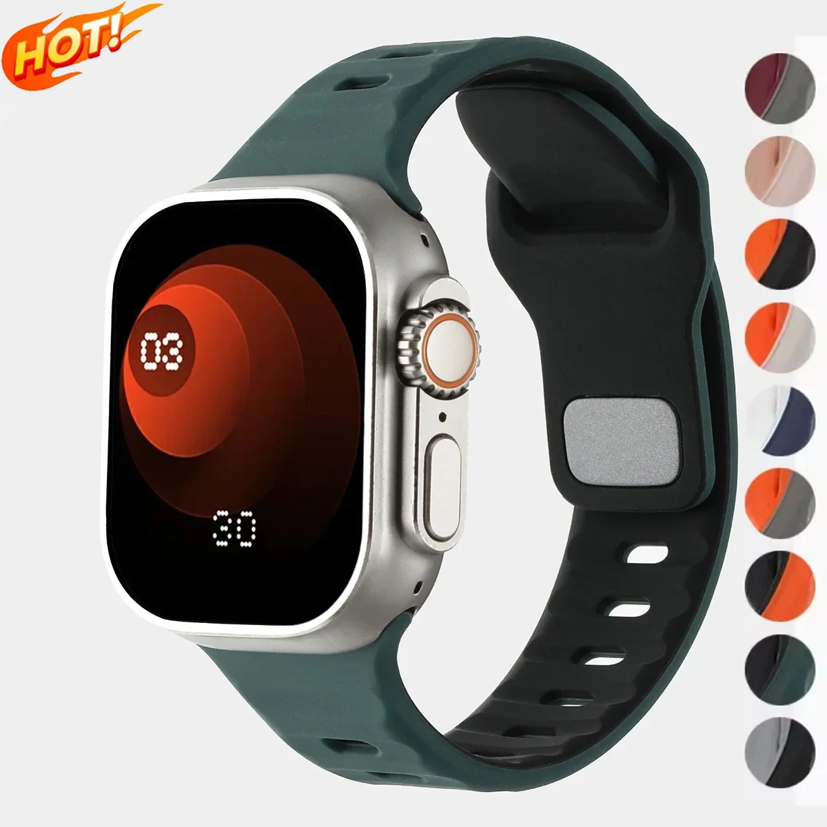 APPLE WATCH BRACELET FOR ULTRA / SIL main image 1