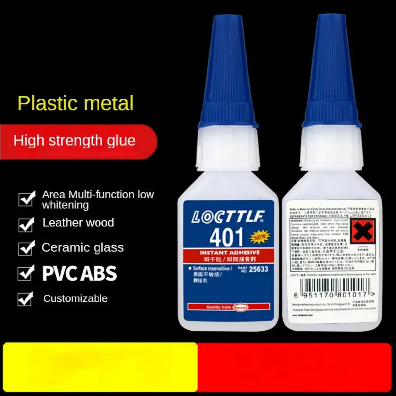 1PC 20g Loctite 401 Instant Adhesive Bottle Stronger Super Glue Multi-Purpose super glue acrylate glue silicone glue thermal glue shoe glue sealant glue tempered glass glue anti leak sealant electrical sealant