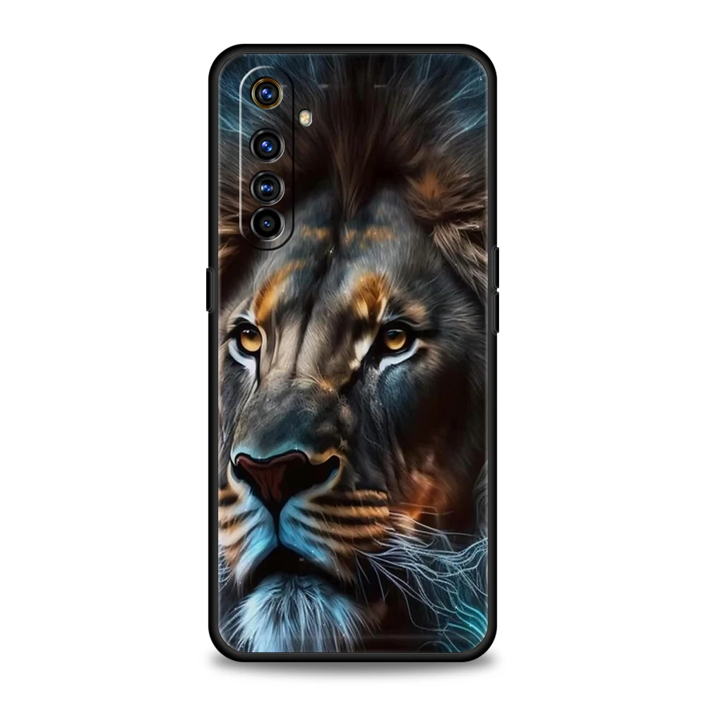 The Lion Shockproof Silicone Phone Case - Durable Protective Shell with Stylish Design