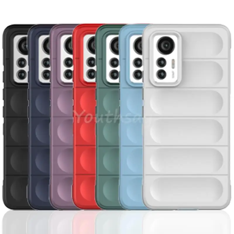 Per Xiaomi 12 Lite Caso Silicone Tpu Capa Protettore Anti-Goccia Caso Per Xiaomi 12 Lite Copertura Mi 12 Lite 12 Pro 12X12S Ultra Caso