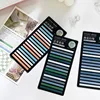 300 Sheets sticky not Transparentes Sticky Notes Self-Adhesive Annotation Read Books Bookmarks Tabs Notepad Aesthetic Stationery 2
