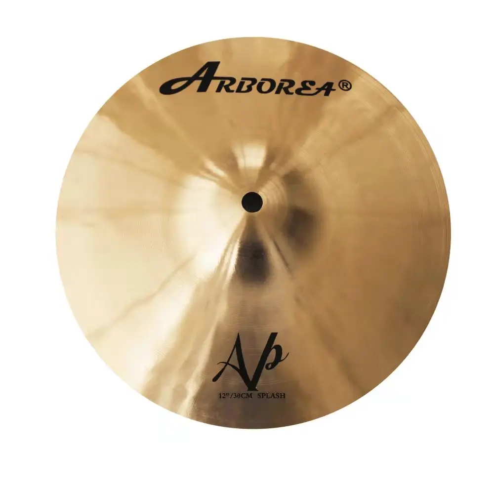 Arborea Splash Cymbal-AP Series 6/8/9/10/12 Inch B20 Cymbal for Drumset Use Percussion Musical Instrument Jazz Drum Parts
