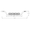 Square Front Dome LED Light Spotlight Lamp for Tamiya 1/14 RC Truck Scania 770s Actros Volvo Tractor RC Trailer LESU Tamiya Part 6