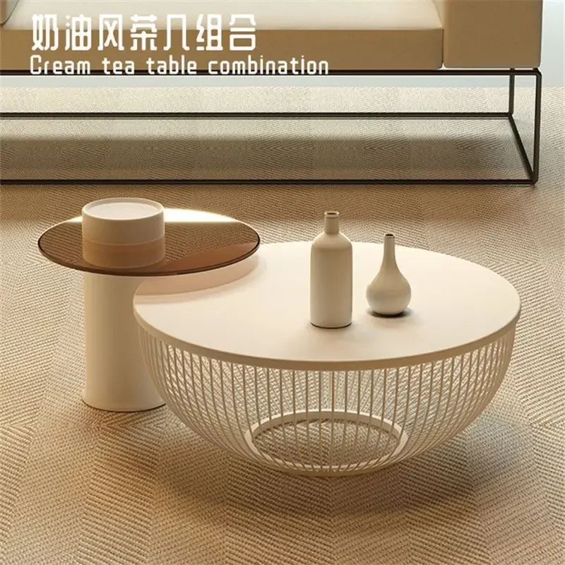 

Cream wind online celebrity cloud coffee table living room home simple modern luxury special-shaped small table low table new.