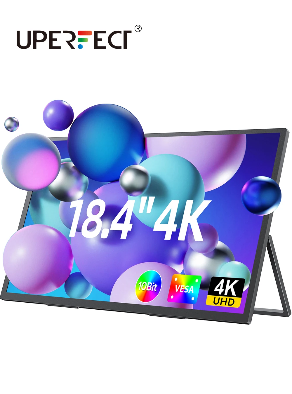 UPERFECT UXbox T118 Large 18 Inch Gaming Monitor 4K Display For Switch