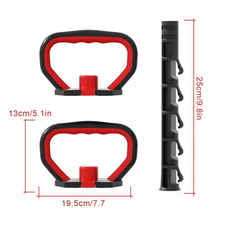 Kettle Bell Handle For Dumbbell Exercise Kettlebells Weights Set Ergonomic Strength Training Kettlebells For Home Or Gym Workout