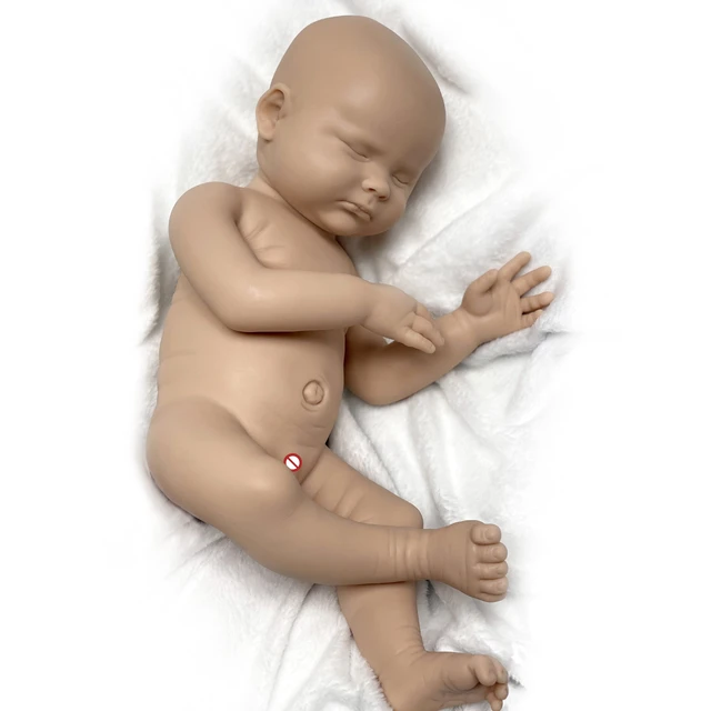 Reborn Full Silicone Unpainted  Full Silicone Full Reborn Baby - 18 Inch  Full - Aliexpress