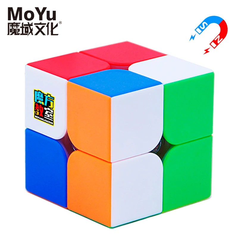 Moyu Meilong 2X2 3X3 Cubo Magico Magnetico Professionale 3X3X3 2X2 3X3 Velocità Puzzle Giocattoli Per Bambini Cubo Magico Originale Ungherese