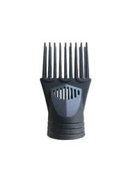 Universal Hair Styling Diffuser and Comb (Black)