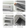 1pc Four-layer Storage Bag Door Hanging Fabric Organizer Bag For Sundries Items Underwear Socks 2