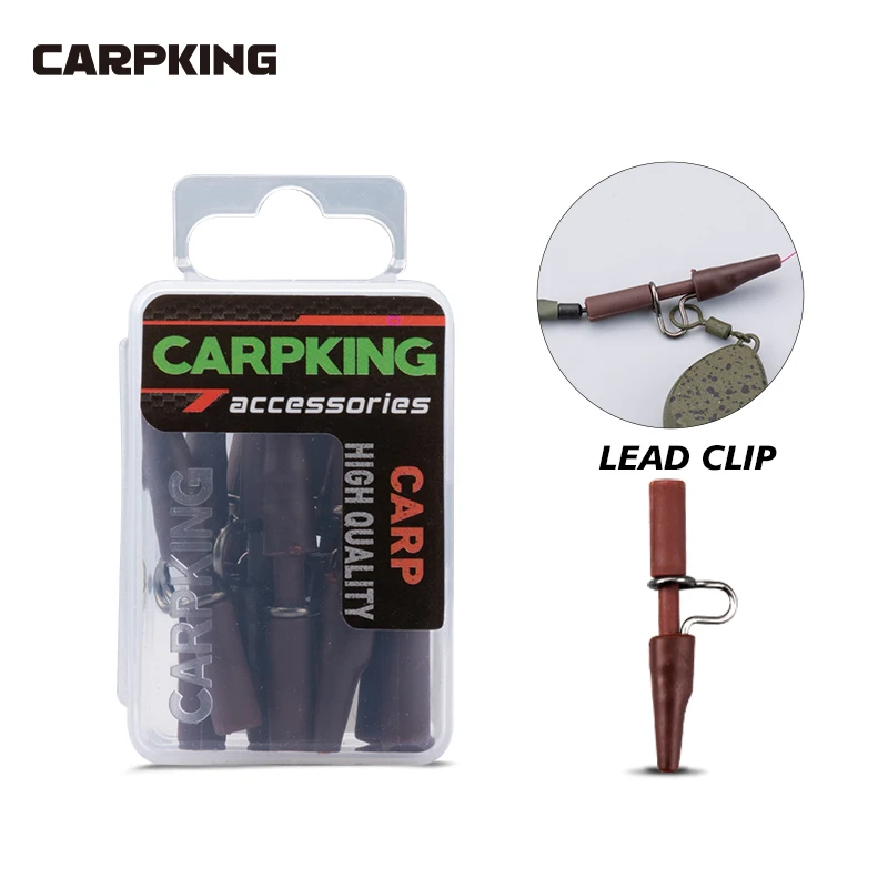 Carp Fishing Accessorie Lead Clips Safety Zig Rig For Heavy Lead