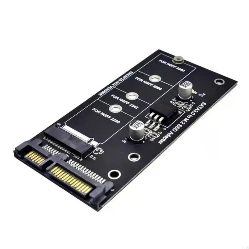 P9JB M.2 to SATA3 NGFFs SSDs Converters Card for 6Gbps Fast Speed Data Transfer for PC and Laptops