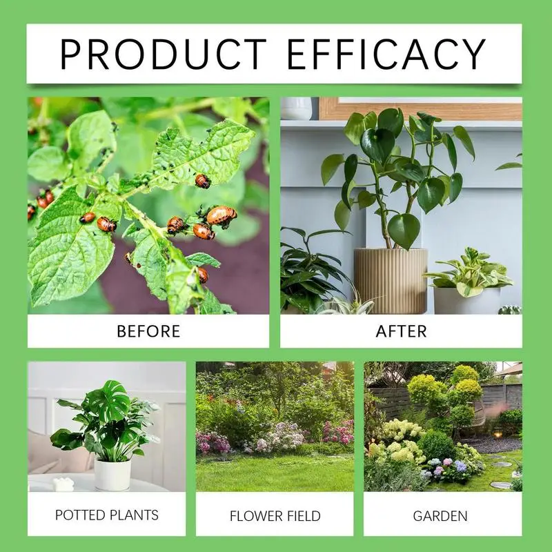 Spray For Indoor Plants Natural Effective Garden Fertilizers Protective Long-Lasting Plant Care Houseplant Accessories For