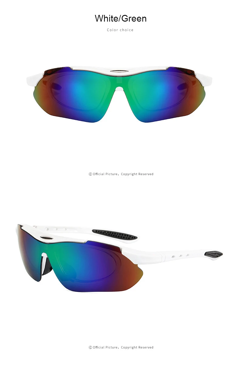 Neue Sonnenbrille Sport Männer Und Frauen Radfahren Gläser Outdoor Fahrrad Karte Myopie Sonnenbrille Trend XSY0089 – Detail 8