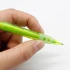Mini Pocket Pen Short Push-out Core 0.7MM Mechanical Pen Transparent Color MBS Plastic Activity Pencil Kawaii Stationery 5