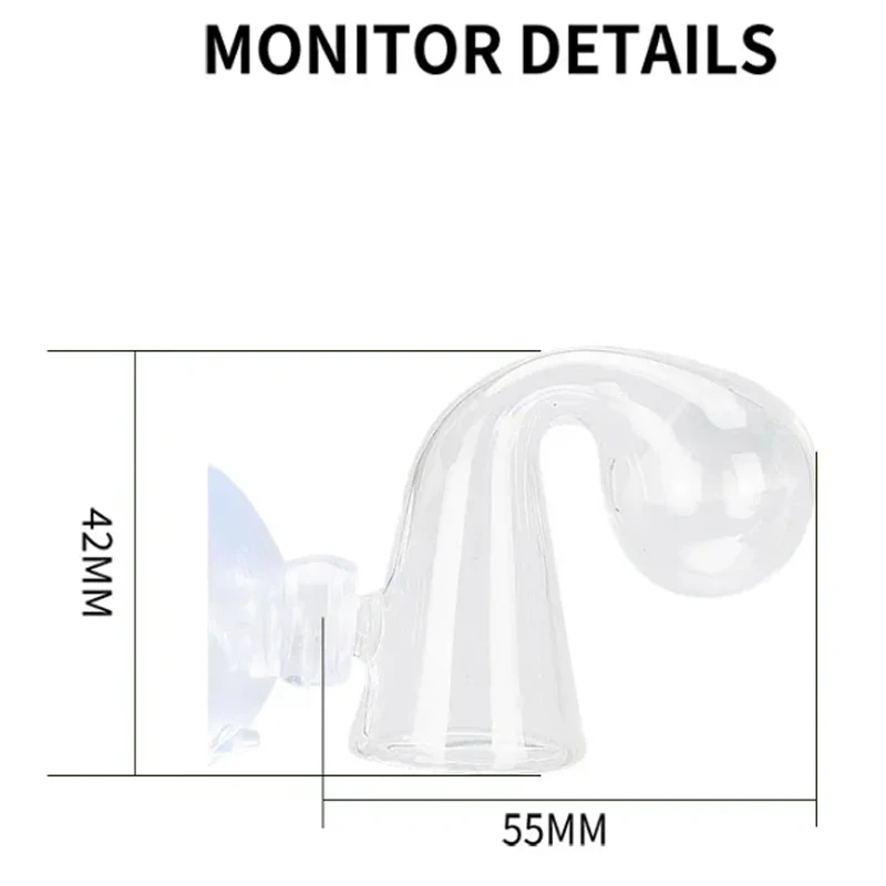 CO2 Indicator Solution Aquarium CO2 Checker CO2 Drop Checker Aquarium CO2 Indicator Solution Monitor Plants Grass CO2 System Concentration Fish Tank Glass Liquid Tester Fluid
