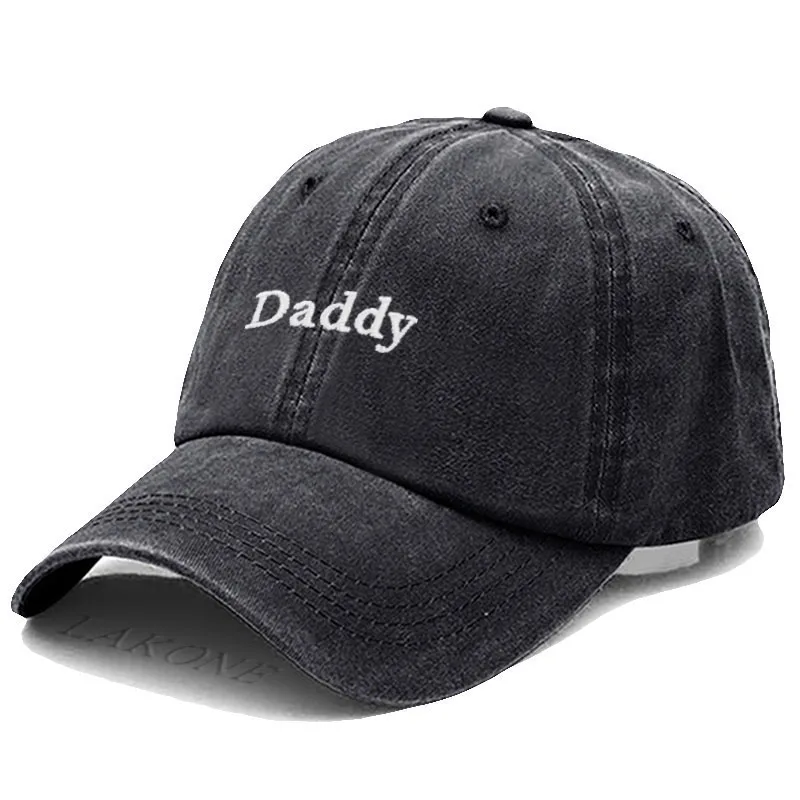Cotton Baseball Cap For Men Daddy Embroidery Dad Hat