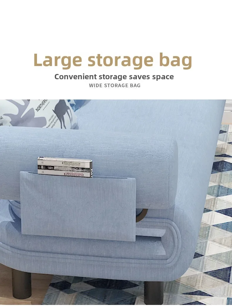 Folding Sofa Bed Dual-purpose Leisure Internet Celebrity Nap Simple Small Apartment Multi-functional Simple Bed Sofa Foldable