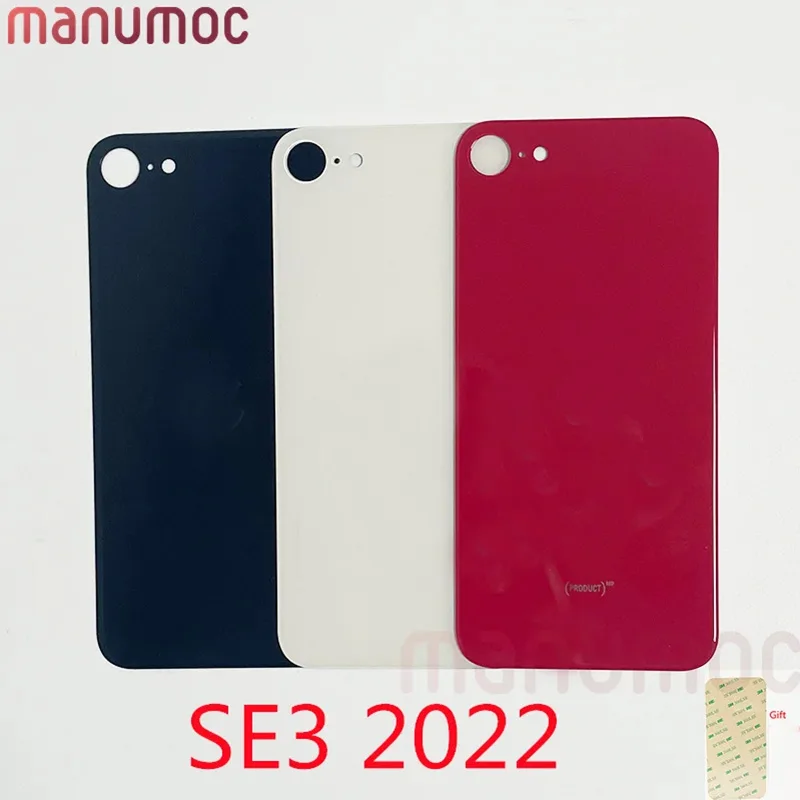 

Замена стекла задней крышки с большим отверстием для iPhone SE 3 2022 ремонт корпуса задней двери версия для США ЕС