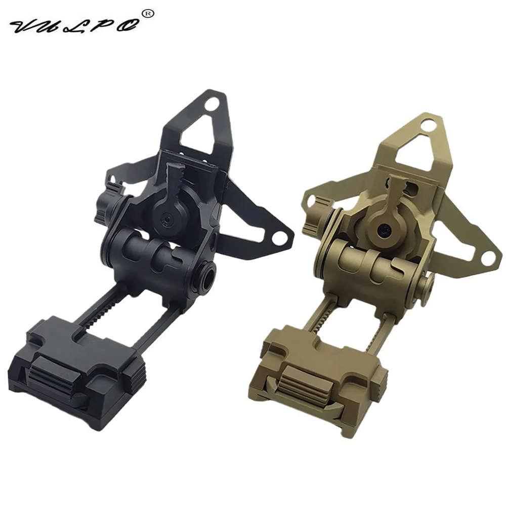 

VULPO Tactical Helmet Accessory CNC Aluminum Alloy L4G69 NVG Mount For PVS14 PVS15 PVS18 PVS31 Night Vision Goggles