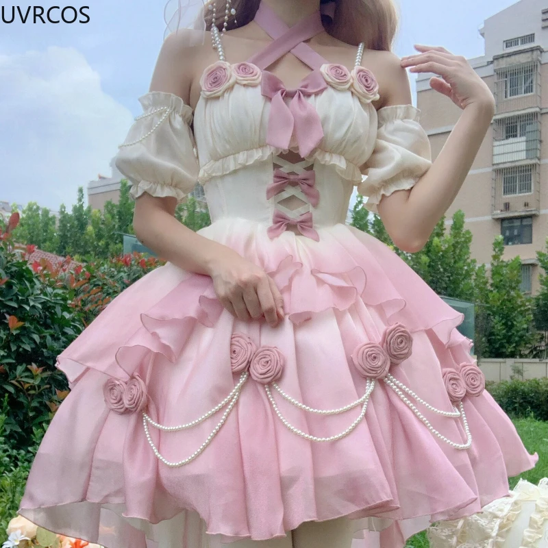 新品☆Mbeaute Fairy pearl ruffle swimsuit Pearl Ruffle Dress with