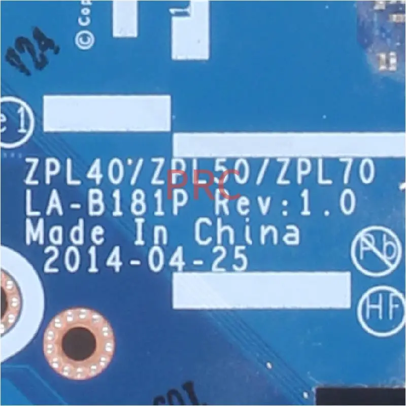 Teste de Placa Principal do Portátil para hp Probook Zpl40 Zpl50 Zpl70 La-b181p 440 450 g2 Uma i3 i5 4o 5o Processador Central 799552601 - Imagem 2