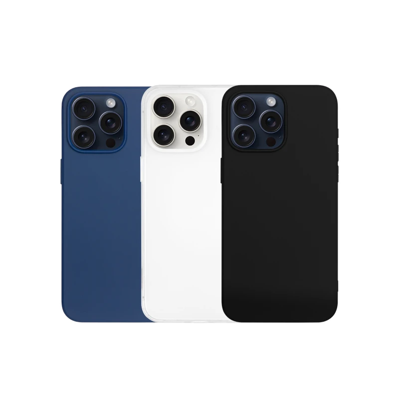 Sleek TPU Shockproof Phone Case - Slim, Full-Coverage Protection