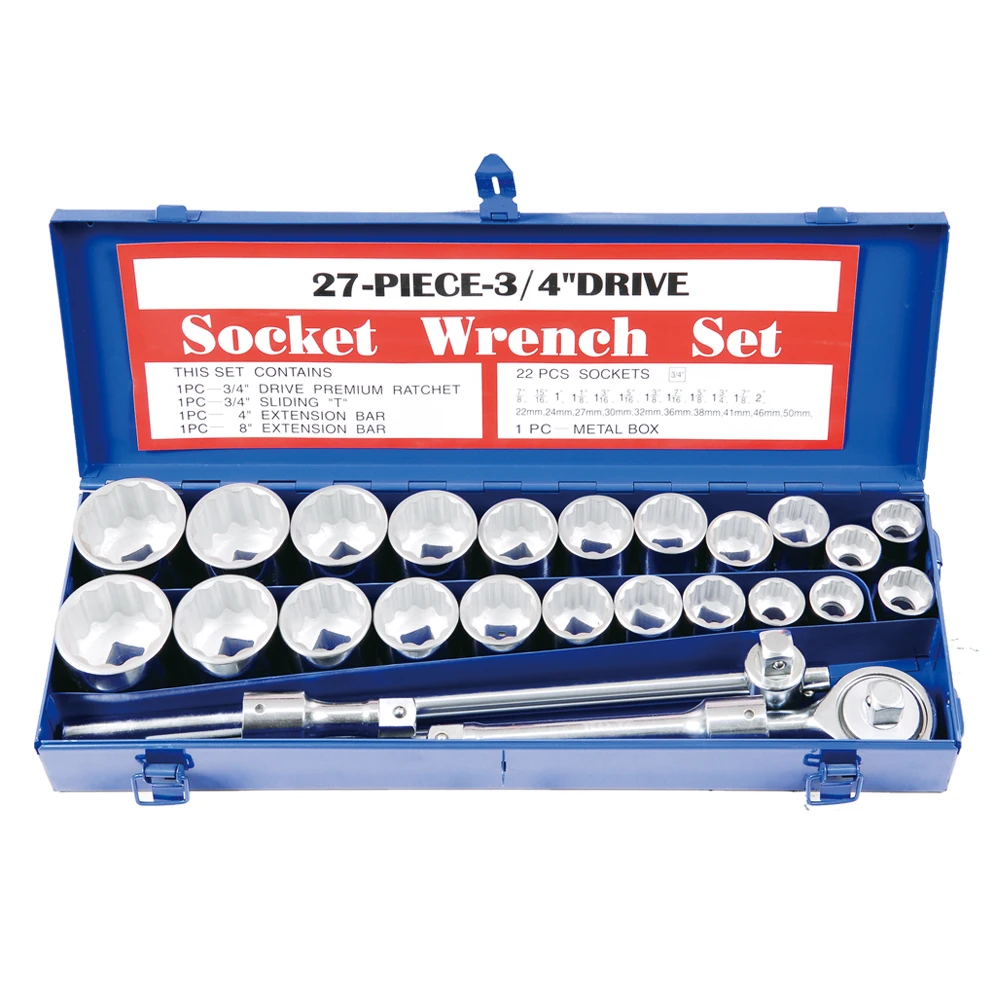 27pcs-Manufacturer-14-pieces-Heavy-Duty-Socket-Wrench-Tools-Kit-21-pcs ...