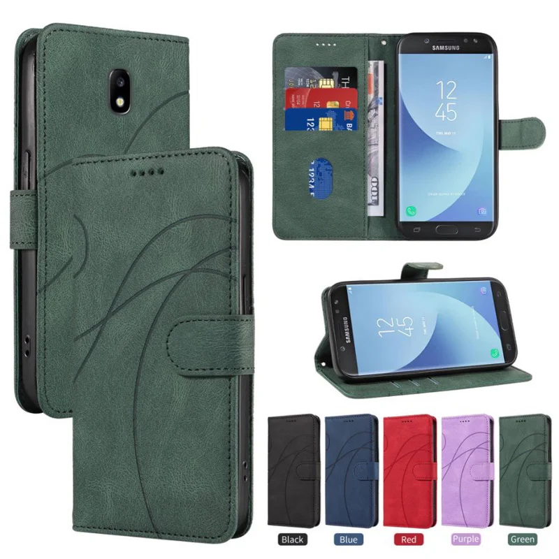 Leather Flip Wallet Phone Case – Enhanced Protection and Style
