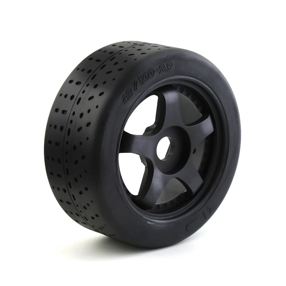 4pcs Tires RC Car Wheels Rim 17mm Hex For ARRMA INFRACTION 6S LIMITLESS 1/7 RC Car tyres Repair DIY Replacement Accessories
