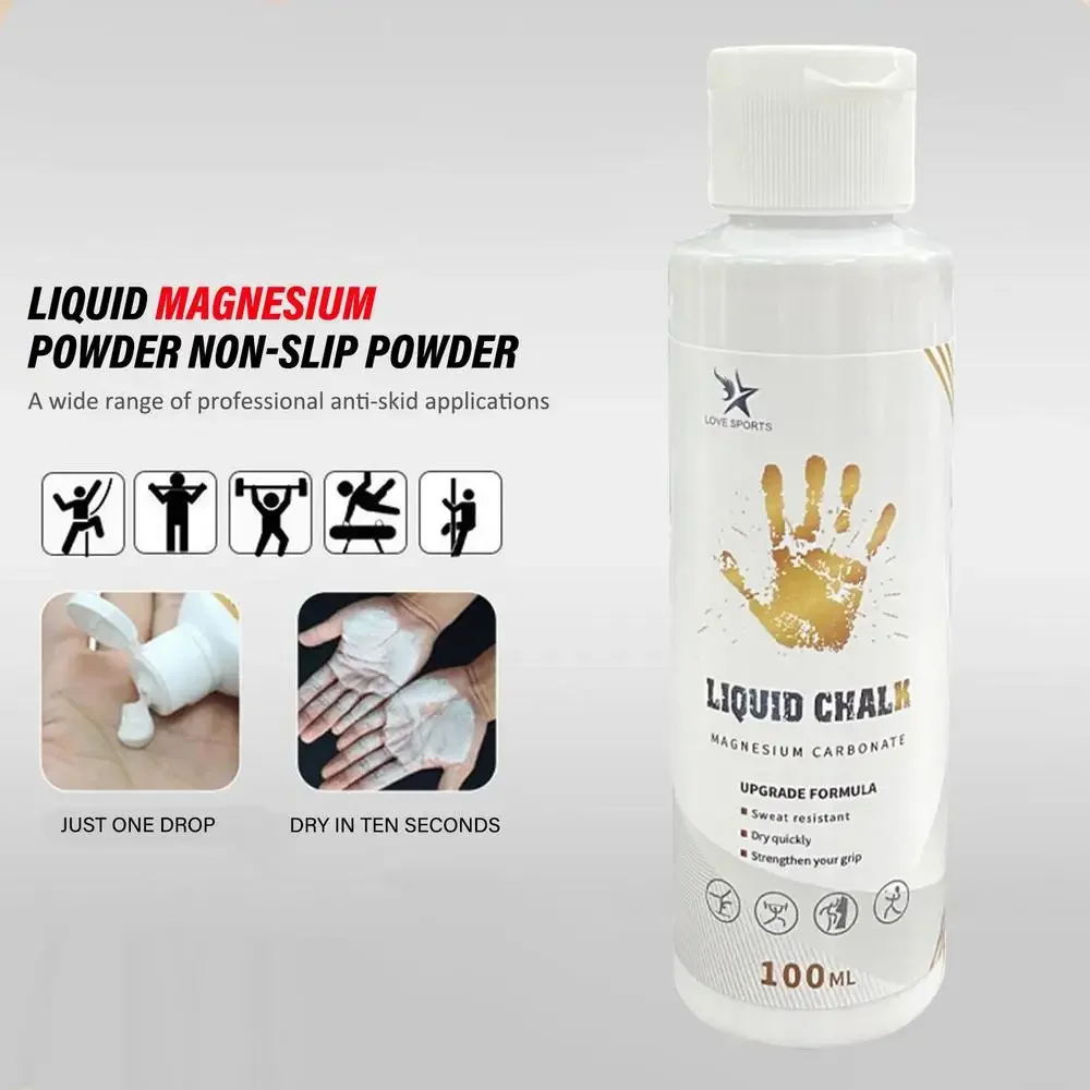 Chalk powder bottle and application