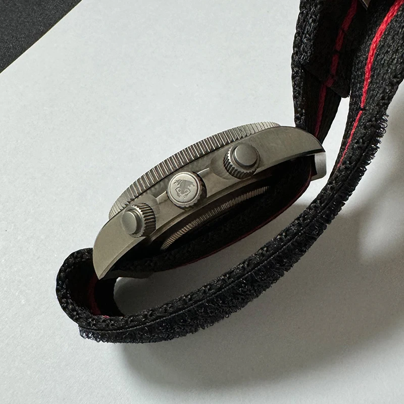 タクティカルフロッグfxdチタンダイブスポーツウォッチ男性用