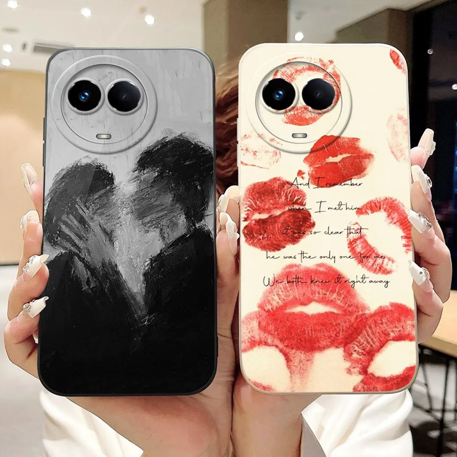 Fashionable Lens Protective Soft Silicone Phone Case