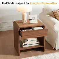 3-Piece Living Room Table Set, Includes Coffee Table & 2 End Tables, Modern Coffee Table Sets with Large Storage, Customized 6