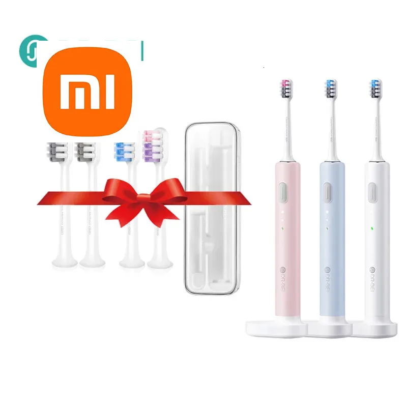 

Xiaomi Original Youpin DR.BEI C1 Sonic Electric Toothbrush Rechargeable Waterproof Wireless Portable Ultrasonic Whitening Tooth