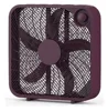 NEW 20" 3-Speed Portable Box Fan, FB50-16HE, New, Dark Purple USA 1