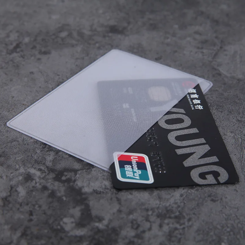 10PCS Transparnt Card Covers Protective Holder PVC Waterproof Credit ID Business Card Protection Document Driver's License Case card holder,credit card holder,id card holder,id card case,business card holder