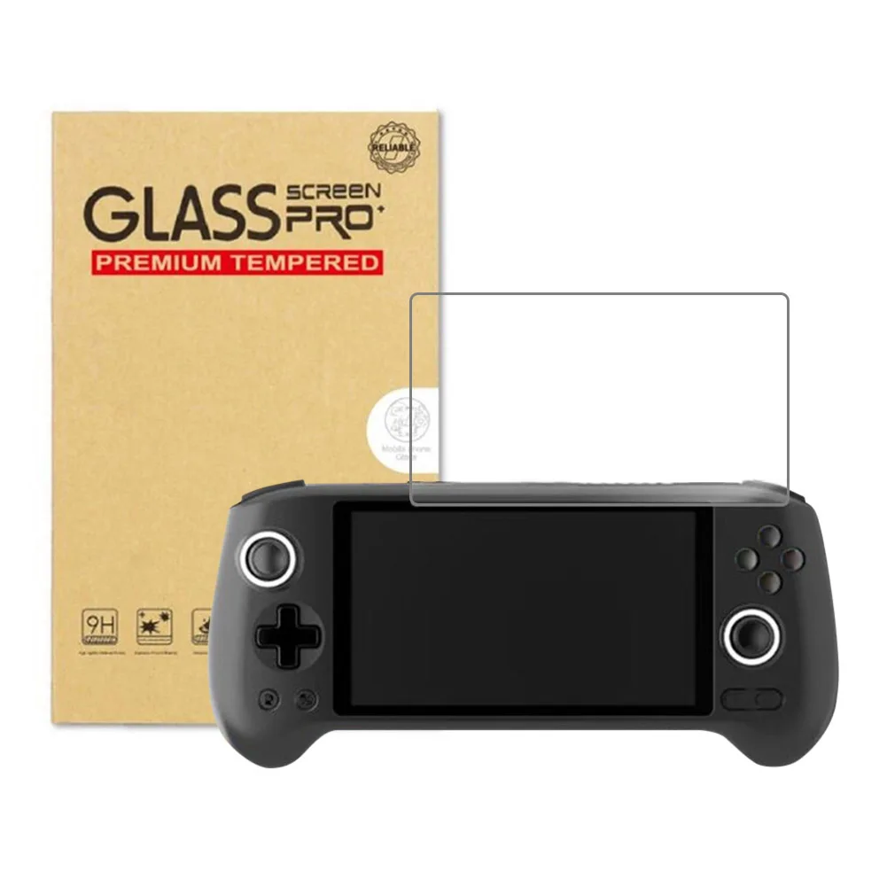 Game Console Screen Protection Film Anti-Glare Tempered Glass Protective Film Scratch-proof for Anbernic RG556