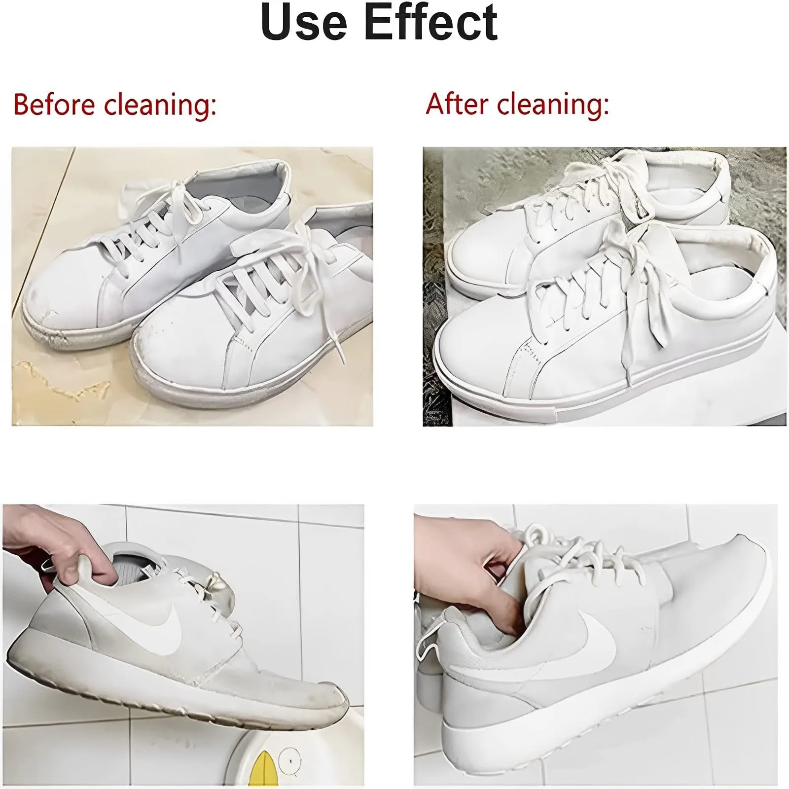 1PCS White Shoes Cleaner Whitening Cleansing Foamzone for Shoe Brush Shoe Sneakers Shoes 100ml Cleaning Tool