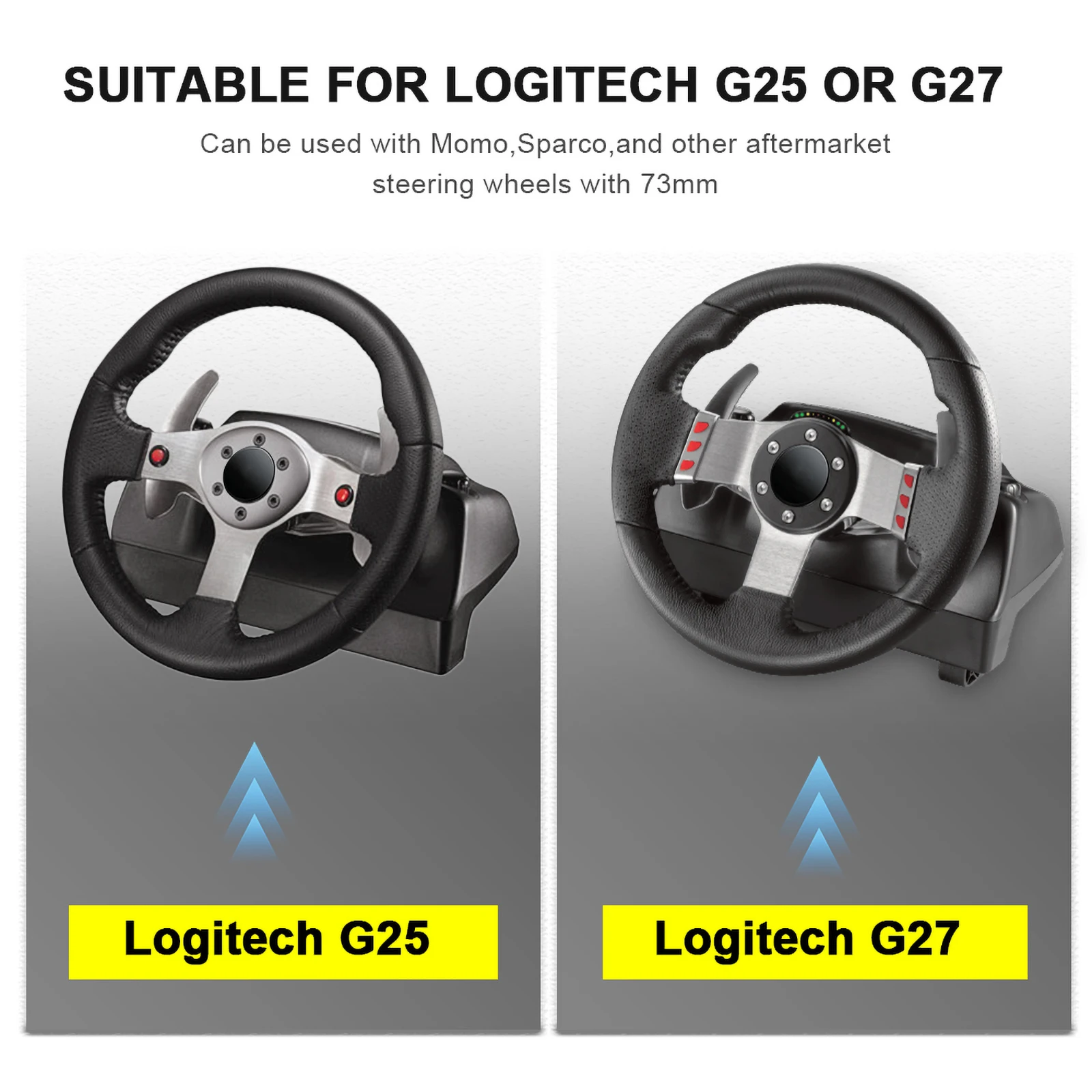 For Logitech G25 Steering Wheel Adapter Plate Compatible With 13" 14" Steering Wheels Racing Car Game Modification - Steering Wheels & Steering Wheel Hubs - AliExpress