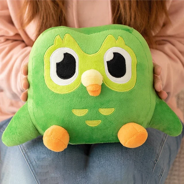 Duolingo Plush Toys Duo The Owl Stuffed Dolls Animals Owl Plushie