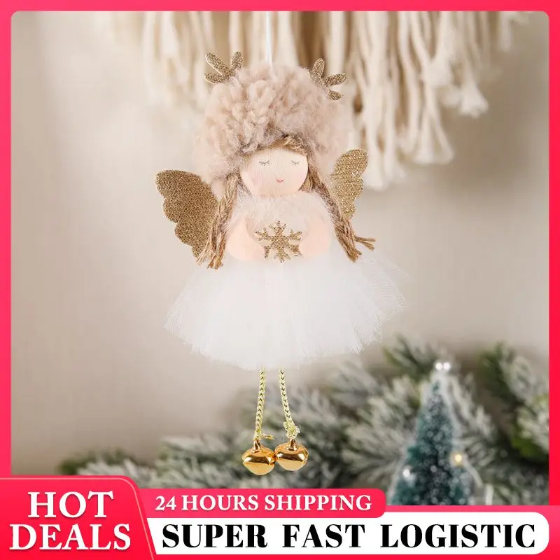 

Креативные рождественские украшения, уникальный дизайн, милая кукла из синтетического волокна для девочек, рождественский подарок, рождественский подарок, веселая и необычная