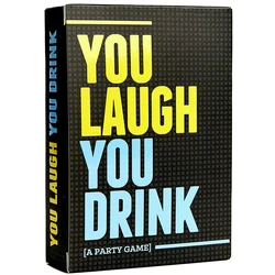 You Laugh You Drink The Drinking Game for People Who Can't Keep a Straight Face A Party Game Board Game